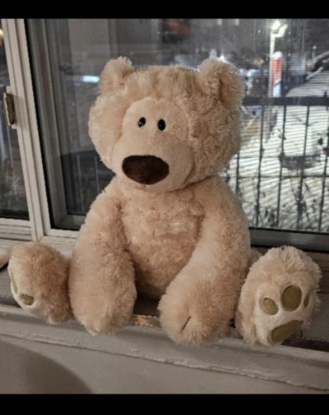 Philbin Teddy Bear - Beige, 18 Inch