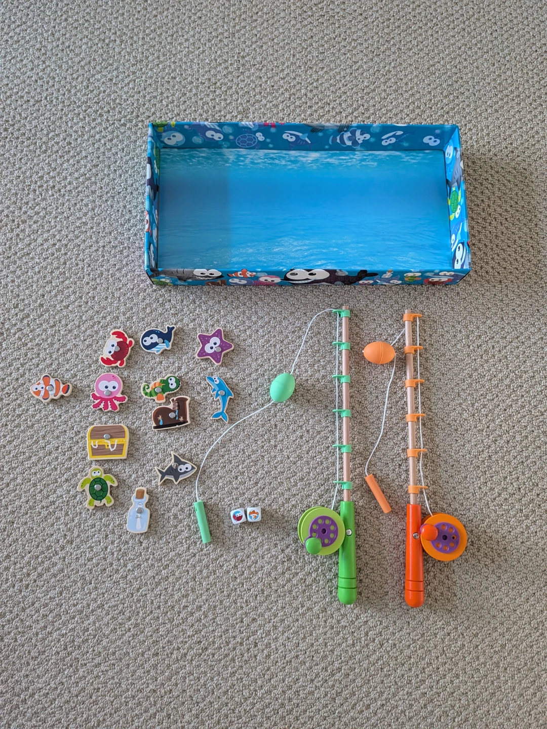 Jadore Wooden Fishing Game ⚽ - photo 2