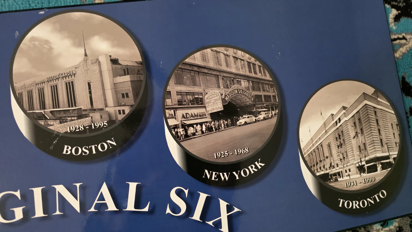 2 Original Six Arenas Print's - photo 3