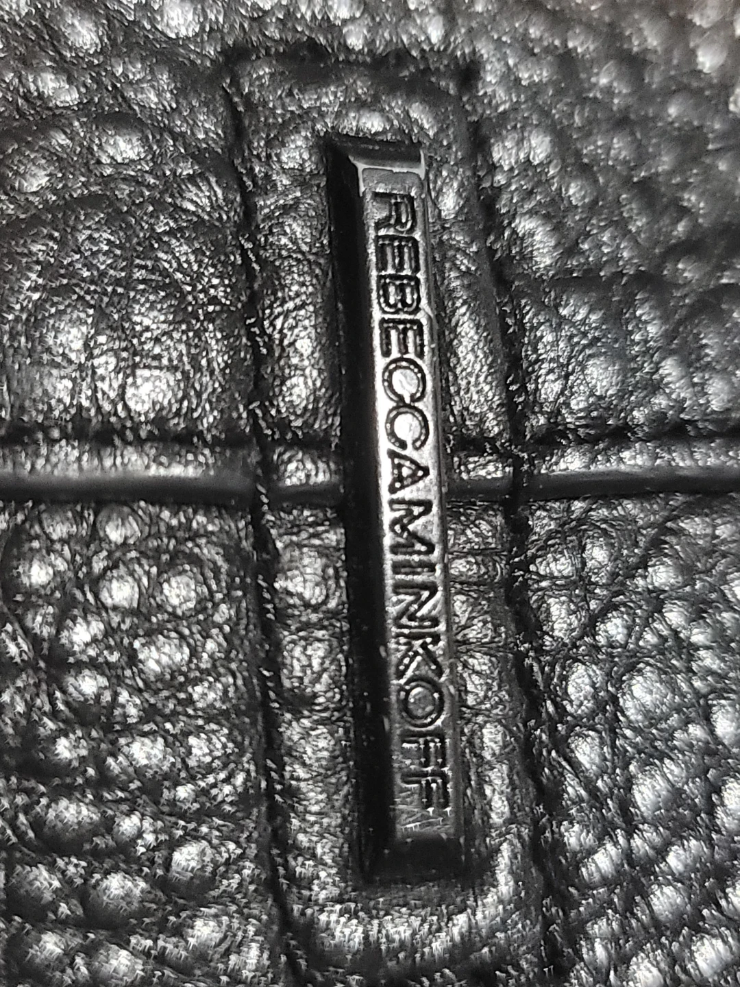 Rebecca Minkoff Black Leather Tote Bag