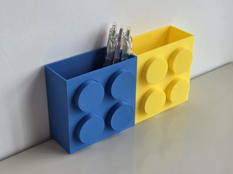 LEGO-Style Desk Organizer - rectangle and square - photo 3