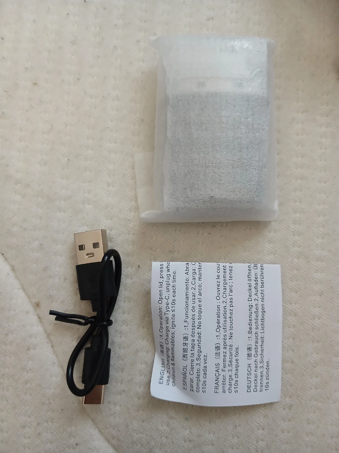 Windproof Arc Lighter XH-318 Electric USB Rechargeable - photo 4