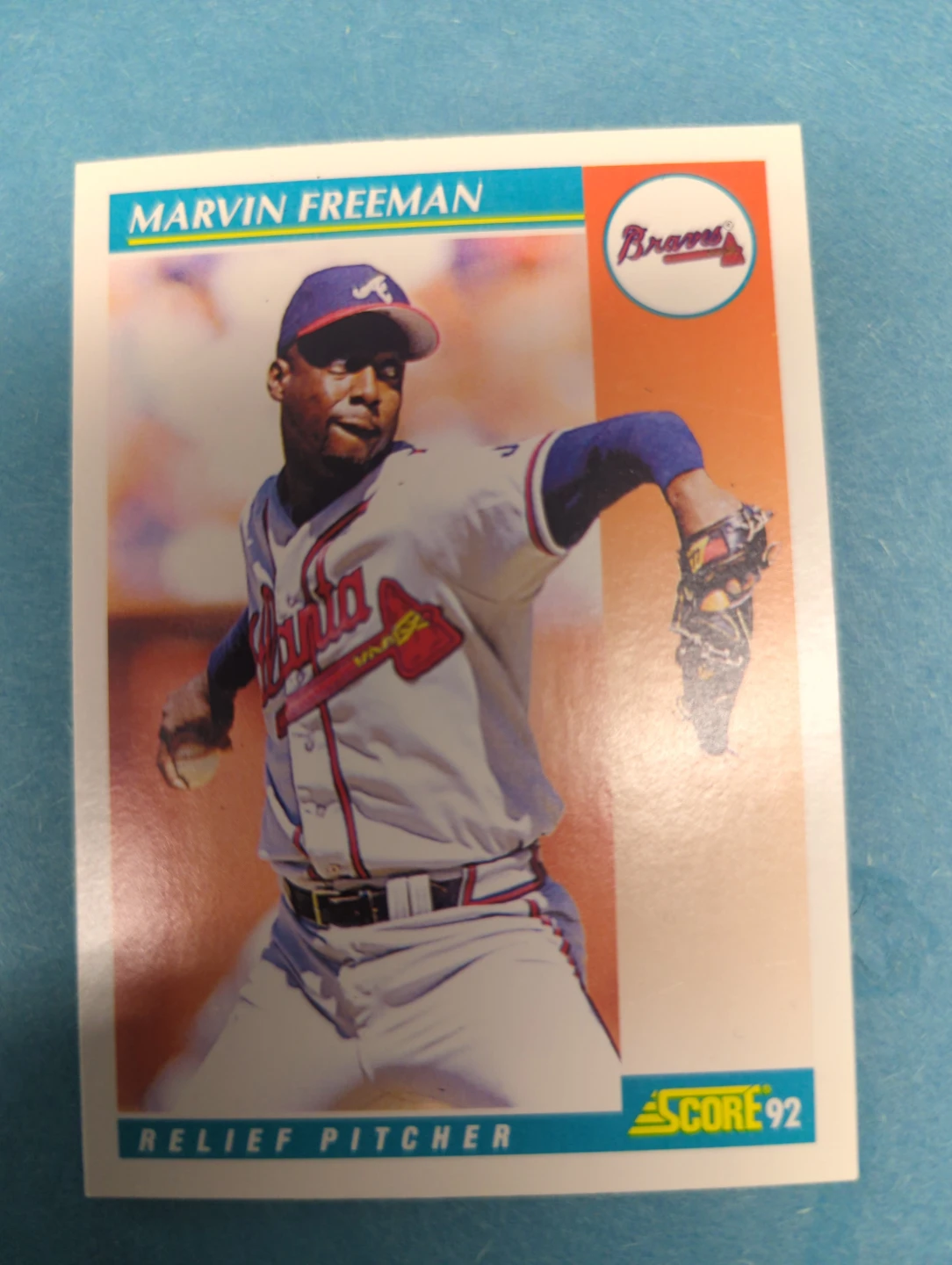 Marvin Freeman 1992 Score Baseball Card ⚽