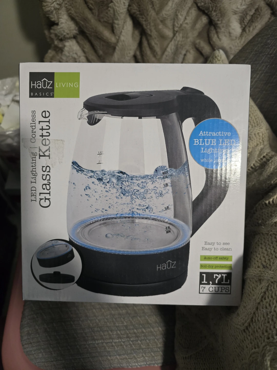 HAÜZ LIVING BASICS LED Glass Kettle