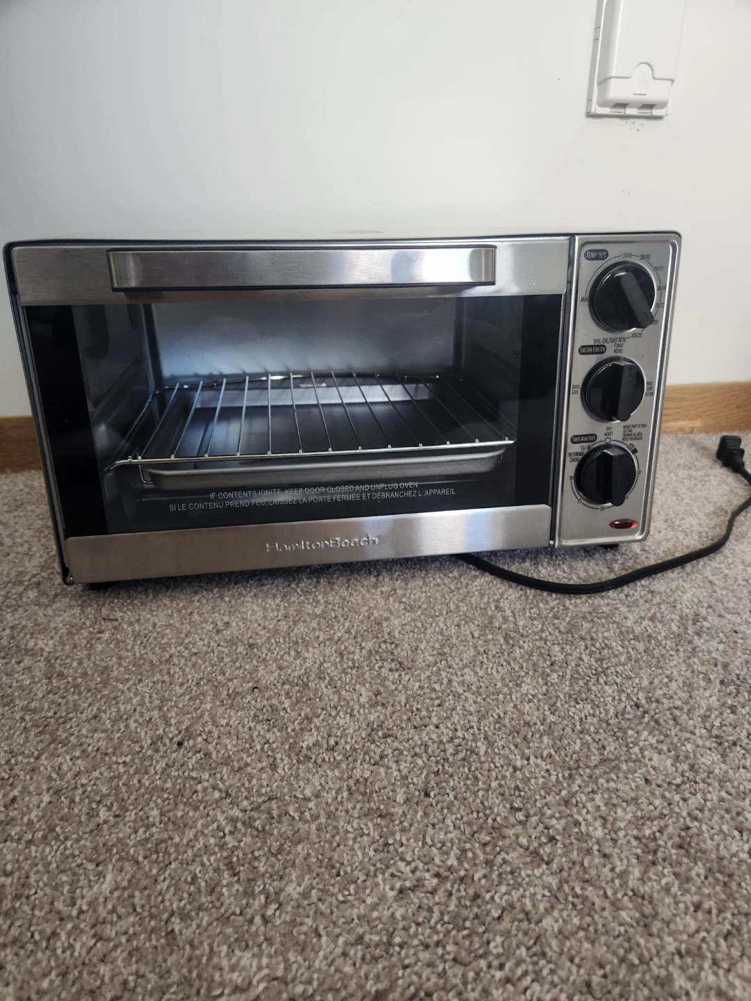 Hamilton Beach Toaster Oven