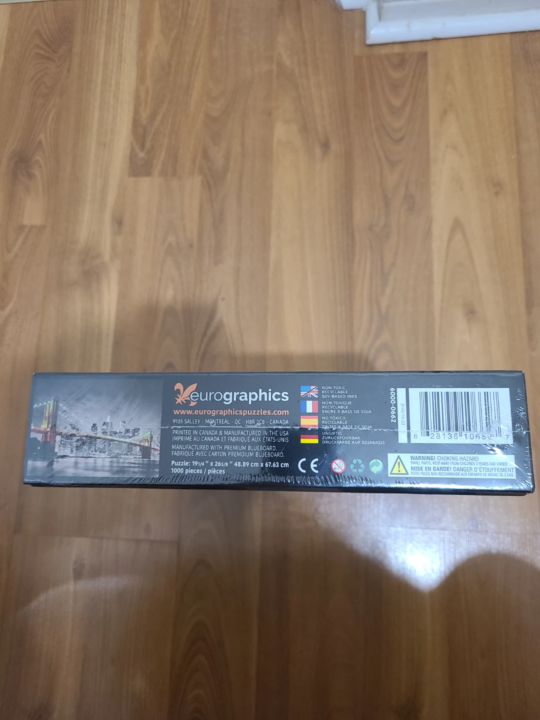 Eurographics New York City Brooklyn Bridge Jigsaw Puzzle 🧩 ⚽️ - photo 2