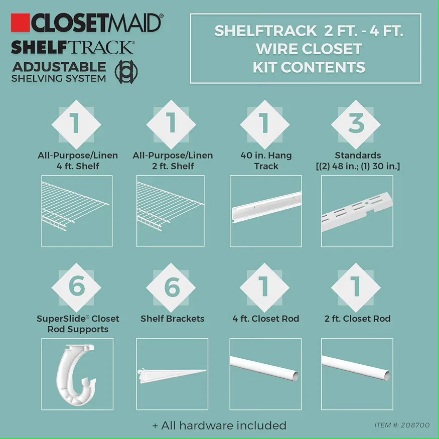 Final price drop: Closet Shelves & System - photo 2