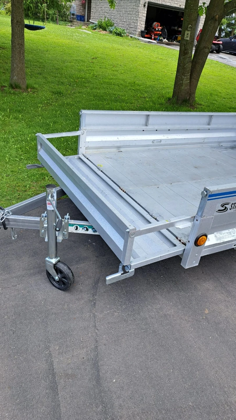 2023 5x7 galvanized utility trailer - photo 5