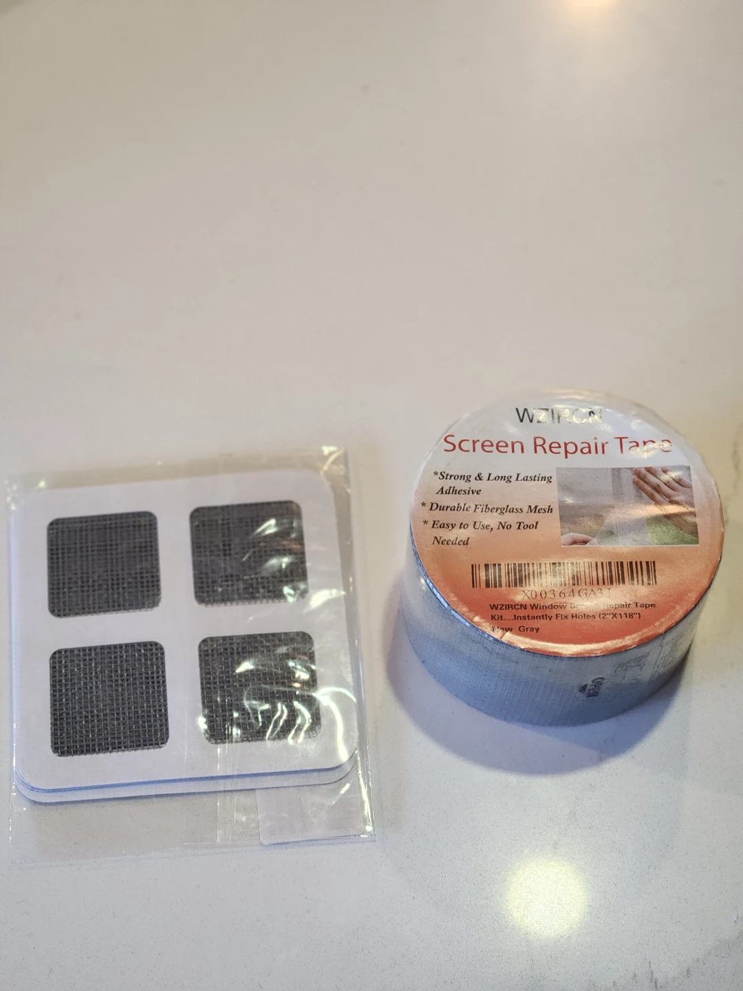 WZIRCON Screen Repair Tape & Window Patch Kit - photo 2