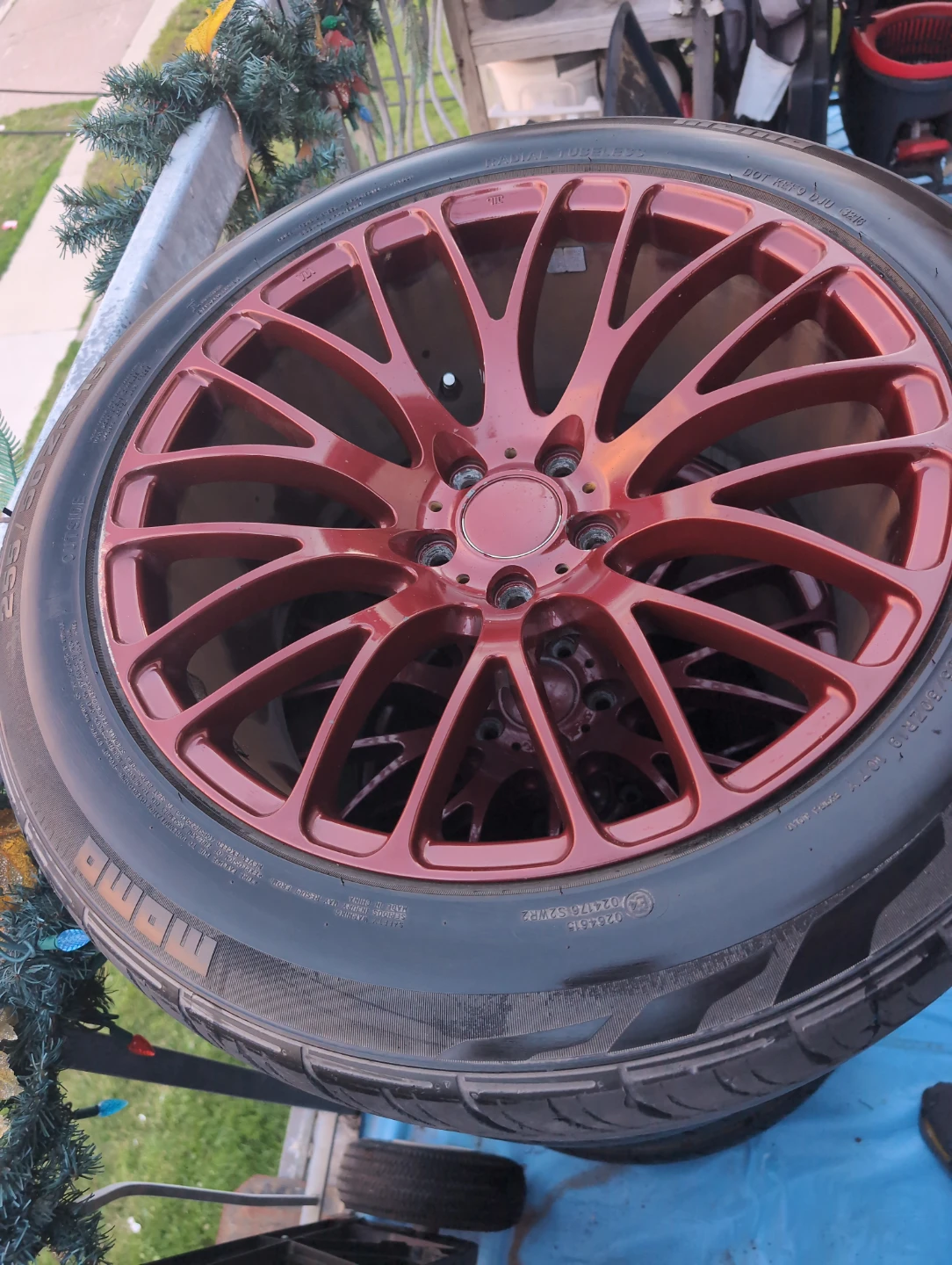 Aftermarket Rims with Tires - photo 2