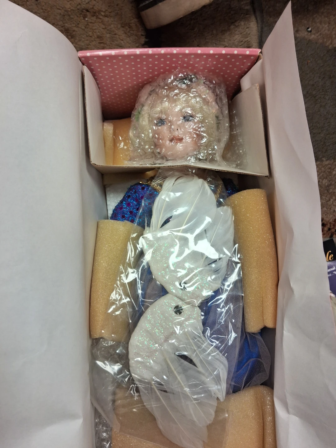 Paradise Galleries "Guardian Angels" Porcelain Doll - photo 2