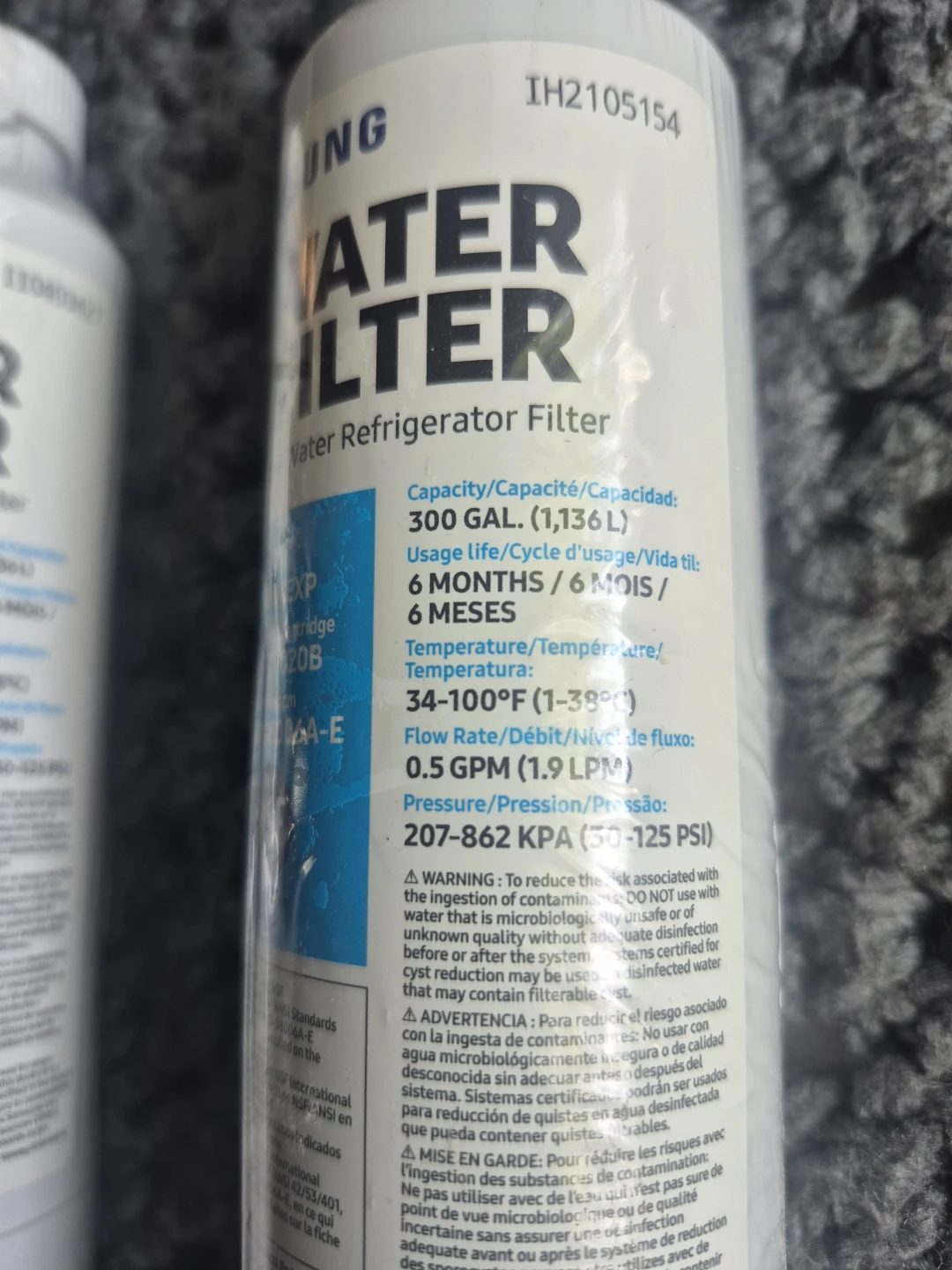 NEW - Samsung Water Filter