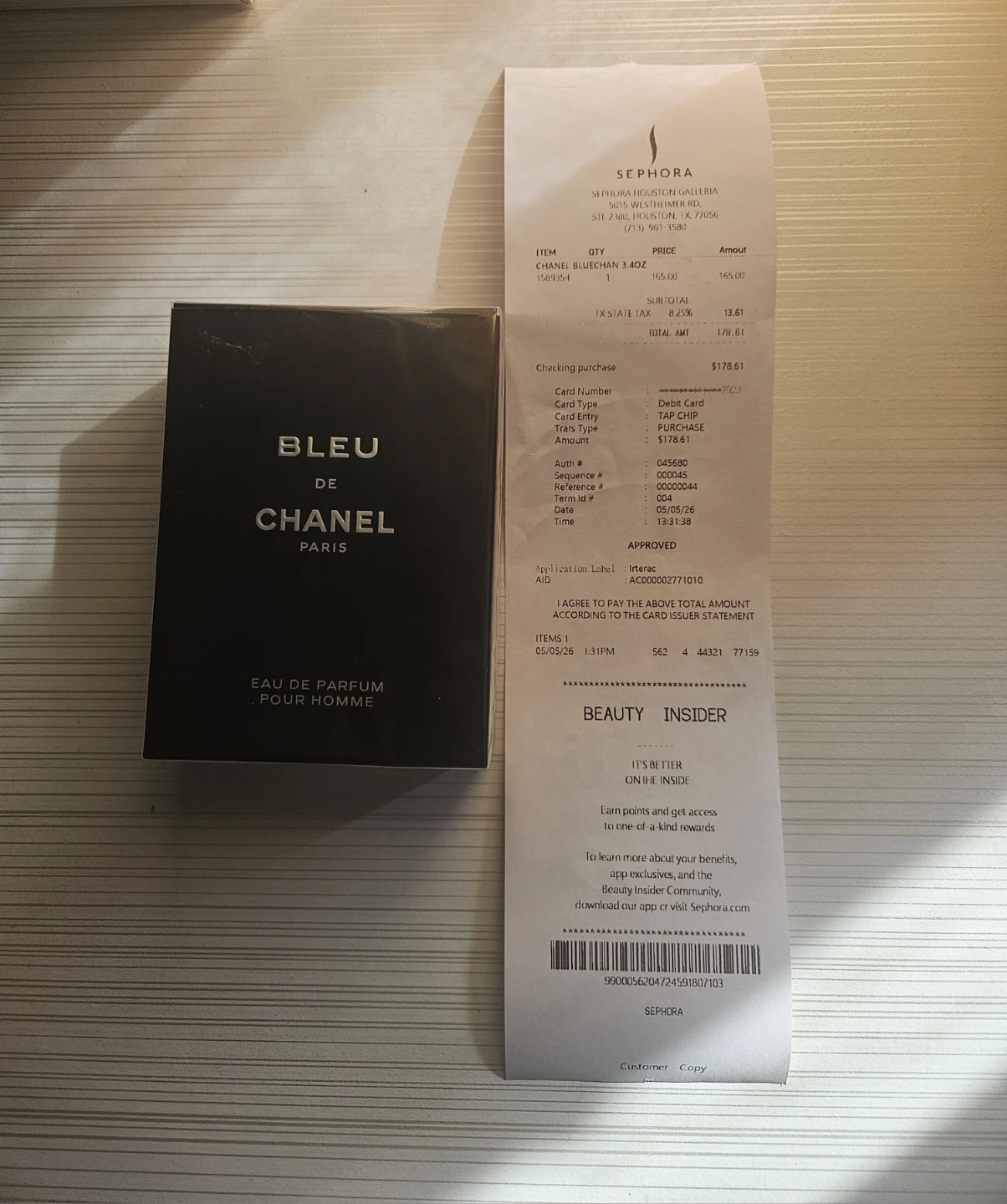 Chanel Bleu De Chanel Eau de Parfum Pour Homme
