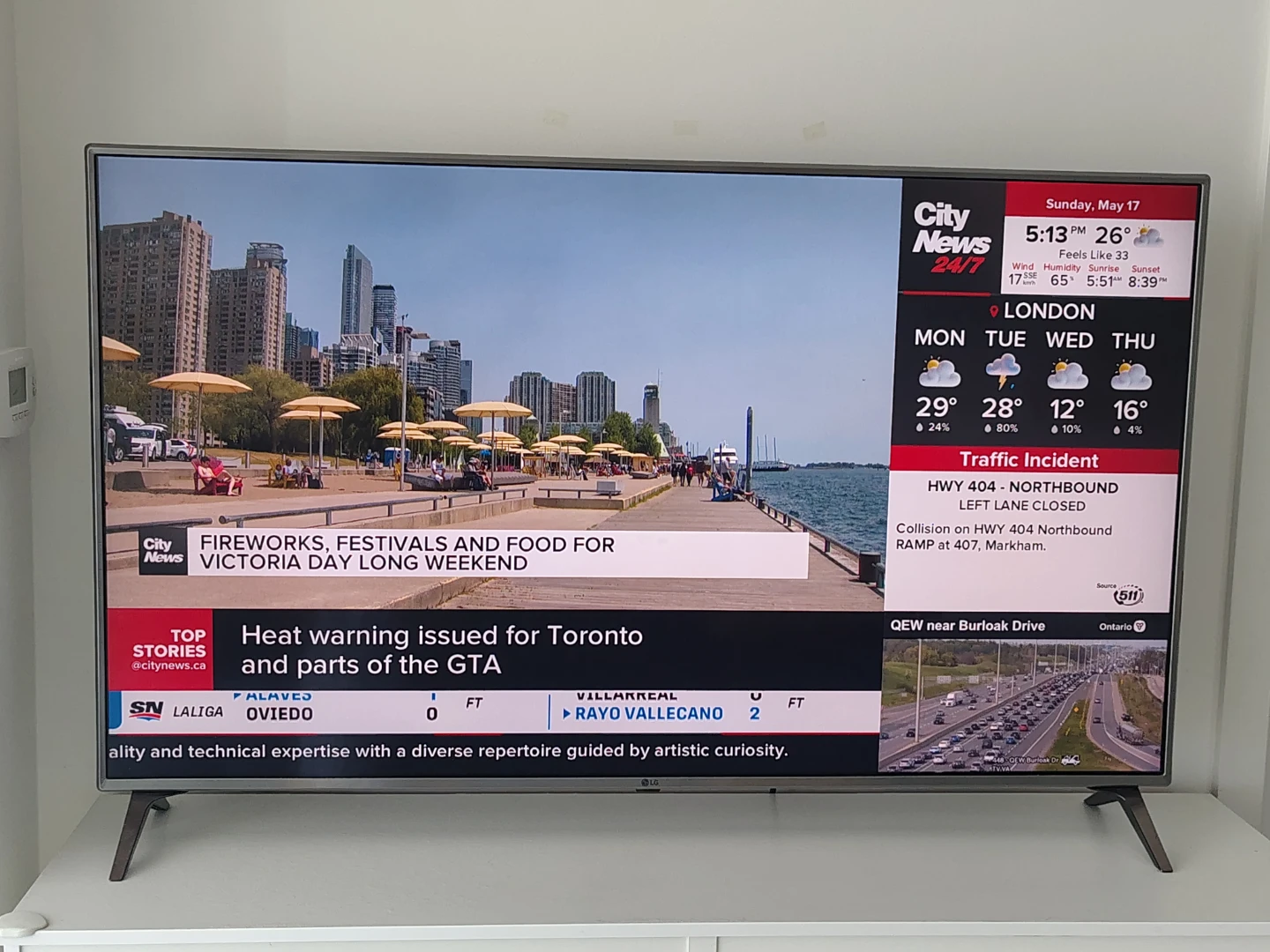 LG 55-inch 4K HDR Smart LED