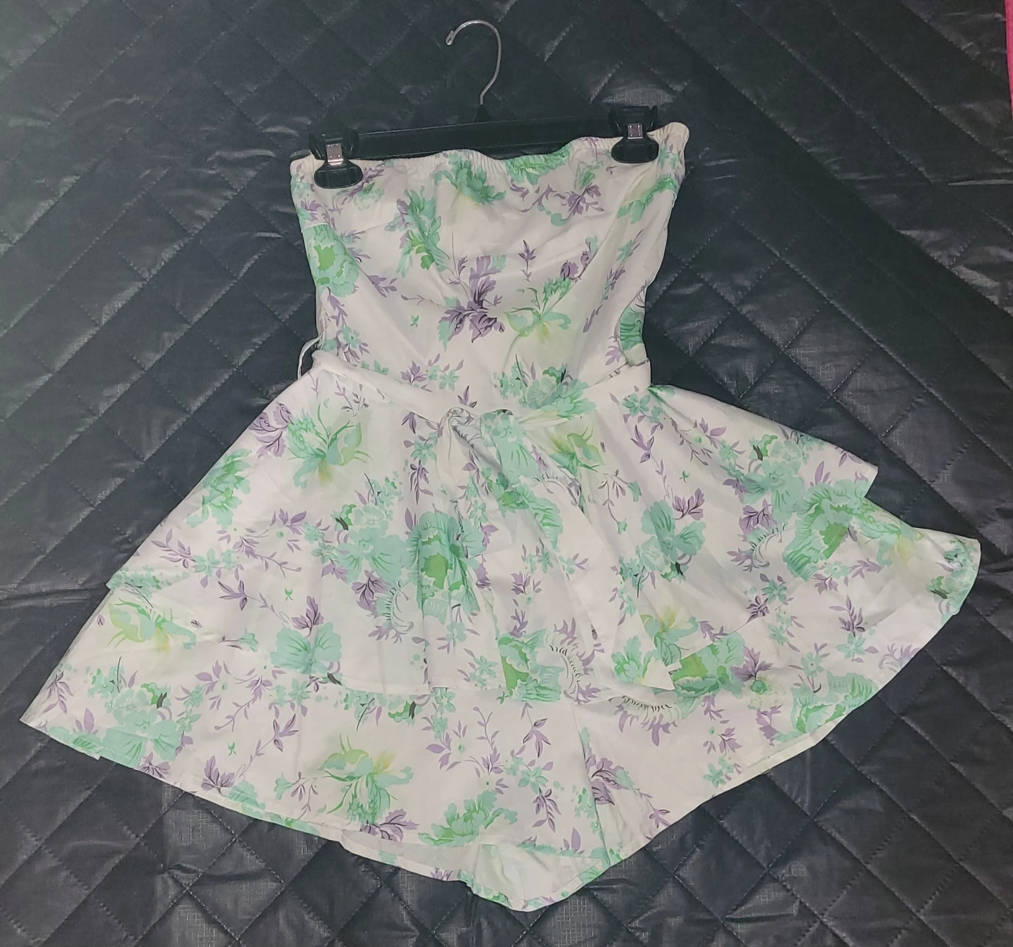 Strapless Floral Romper - photo 3
