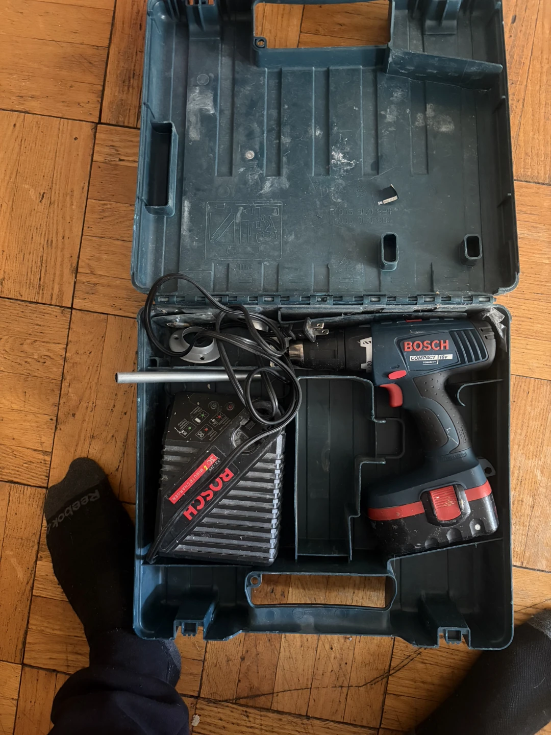 Bosch Cordless Drill with Charger and Case