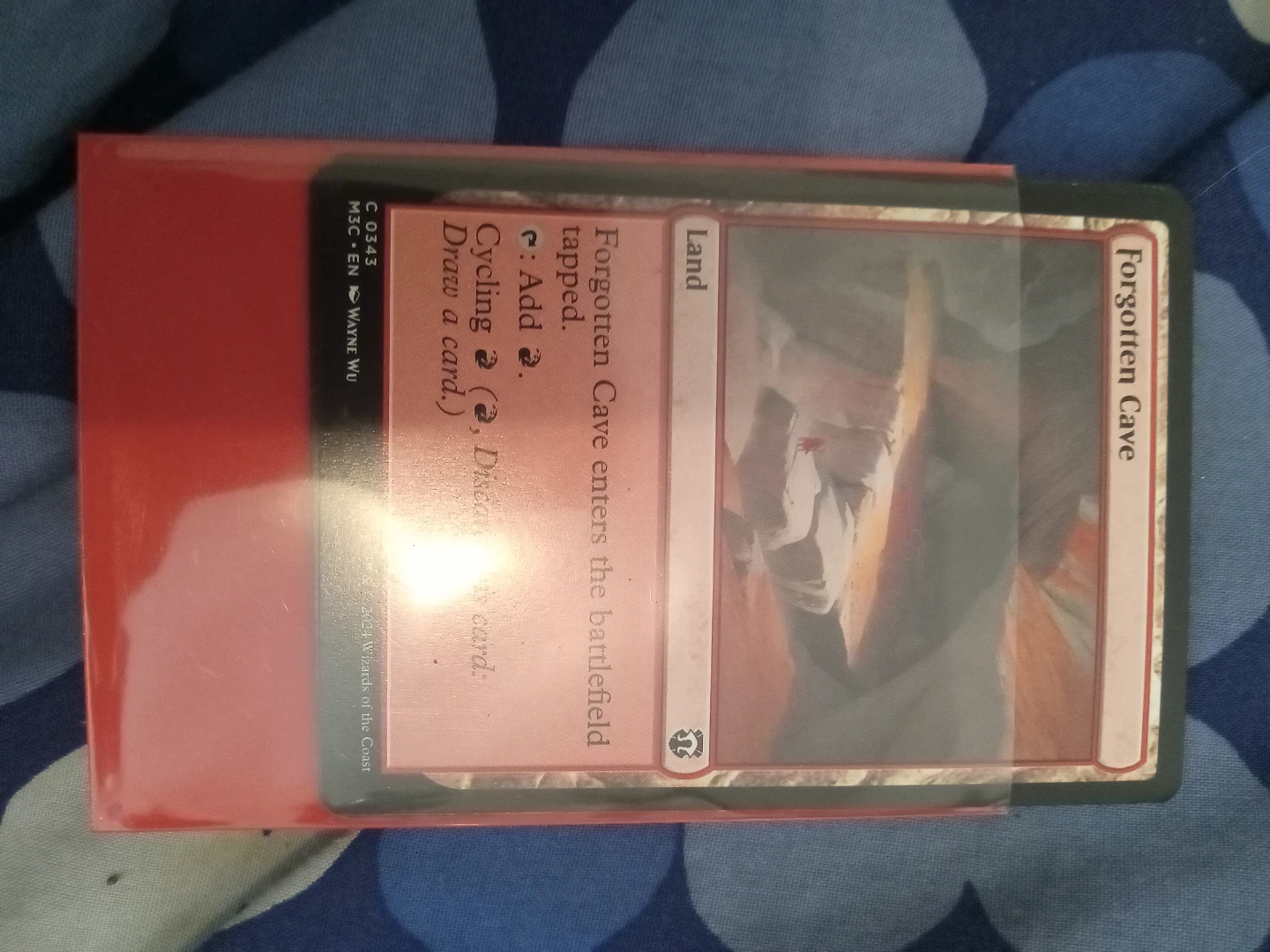 Magic The Gathering Forgotten Cave Card