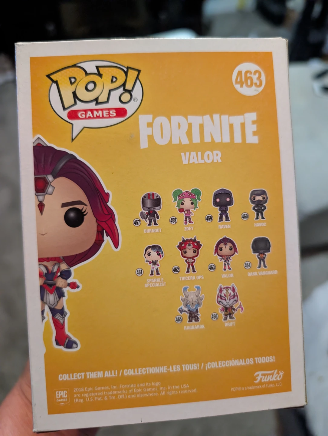 Funko Pop! Fortnite Valor #463 Vinyl Figure - photo 2