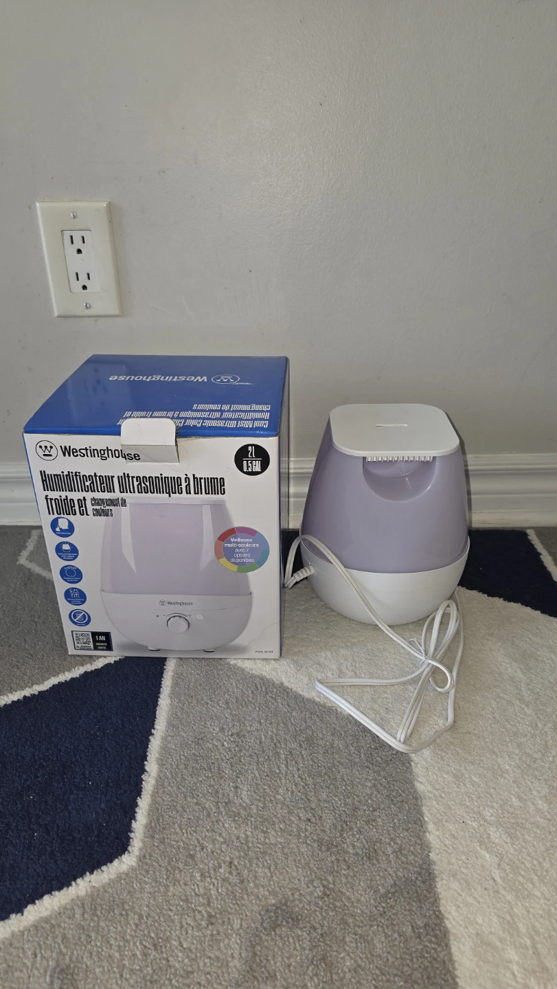 Westinghouse Ultrasonic Humidifier - photo 2
