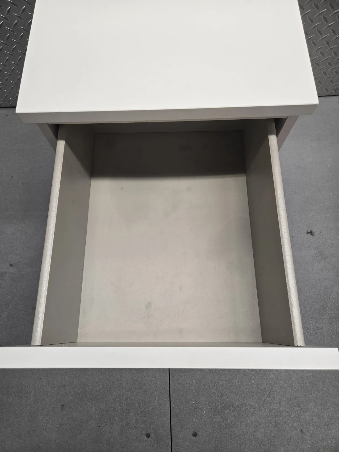 Pair of IKEA MALM 2-Drawer White Nightstands- $30 for both - photo 4