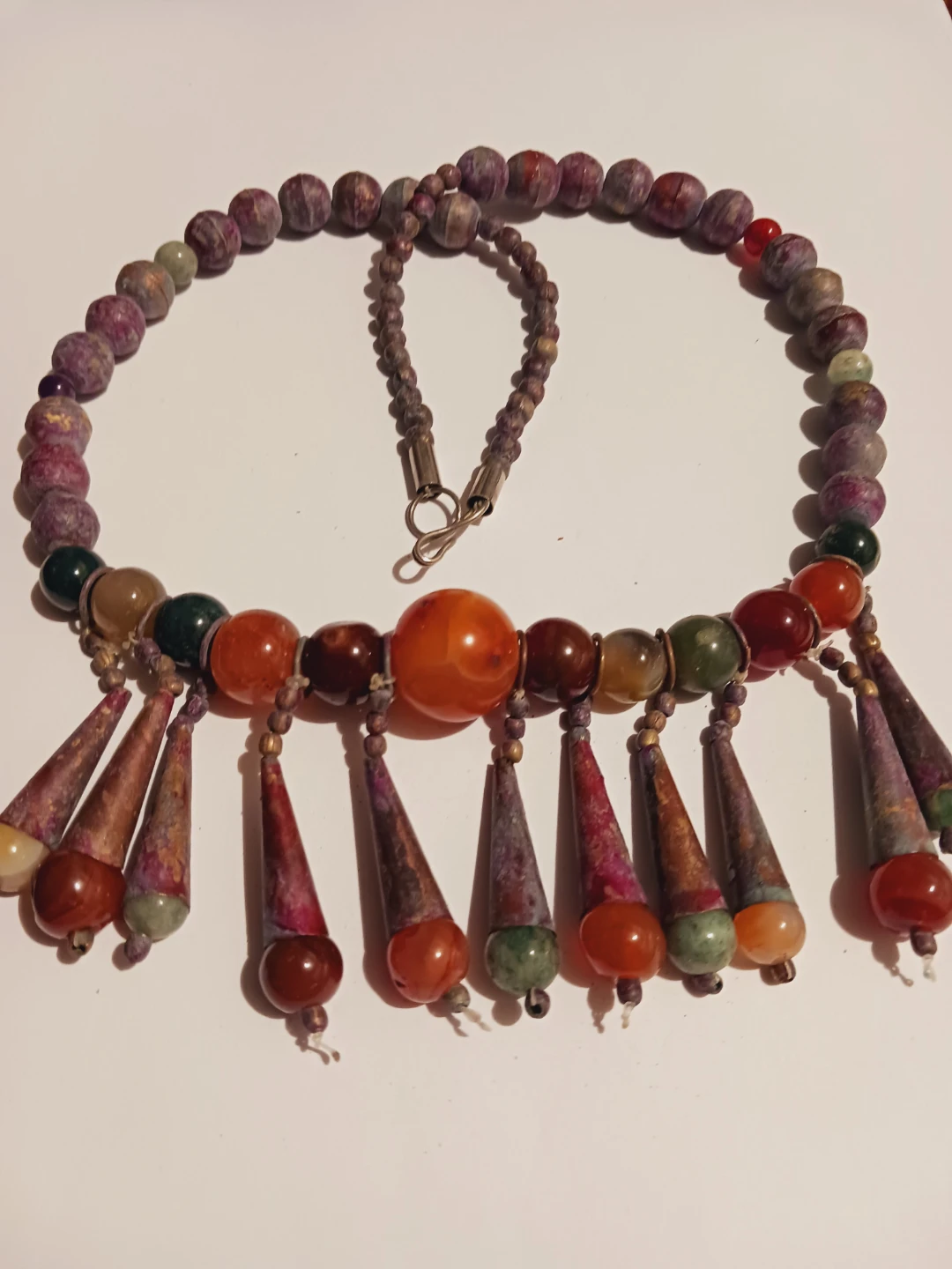 Beautiful Genuine Gemstones Necklace - photo 3
