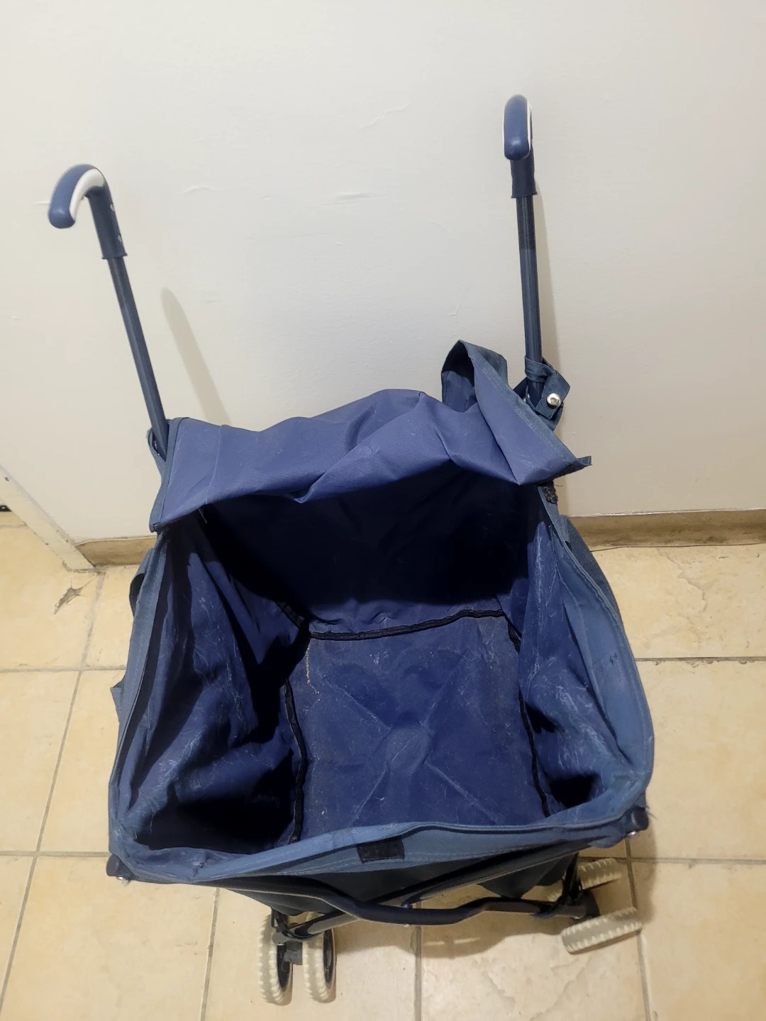 Blue Shopping Cart Trolley - photo 2