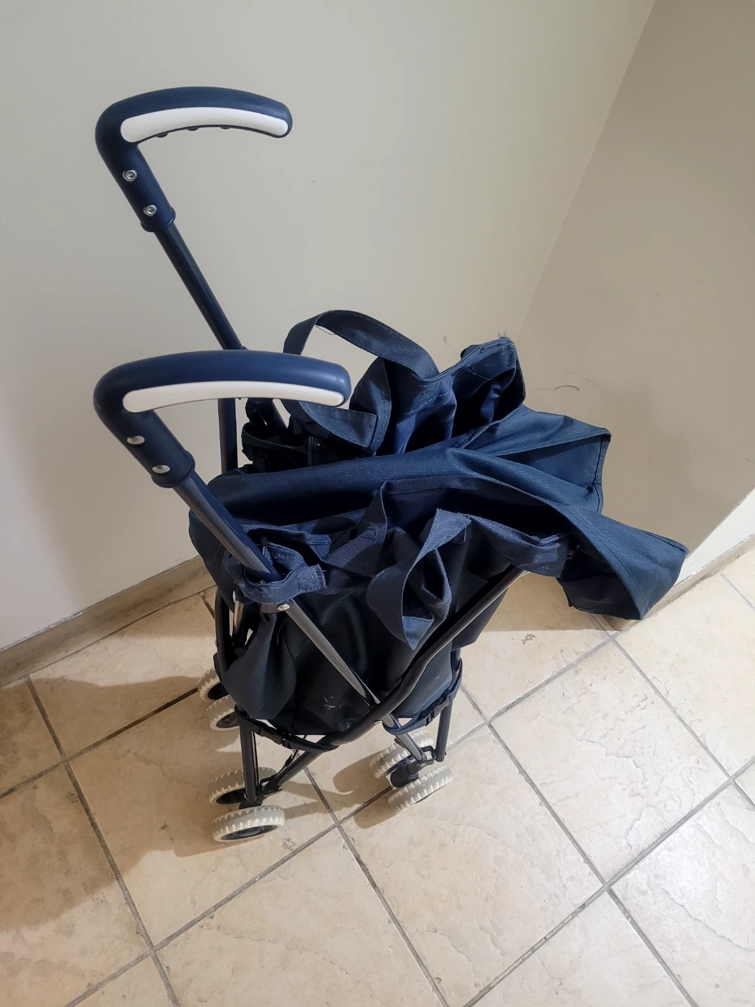Blue Shopping Cart Trolley - photo 3