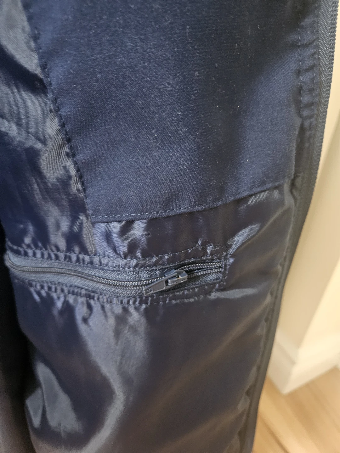 Ellesse Navy Jacket with Red Trim - photo 3