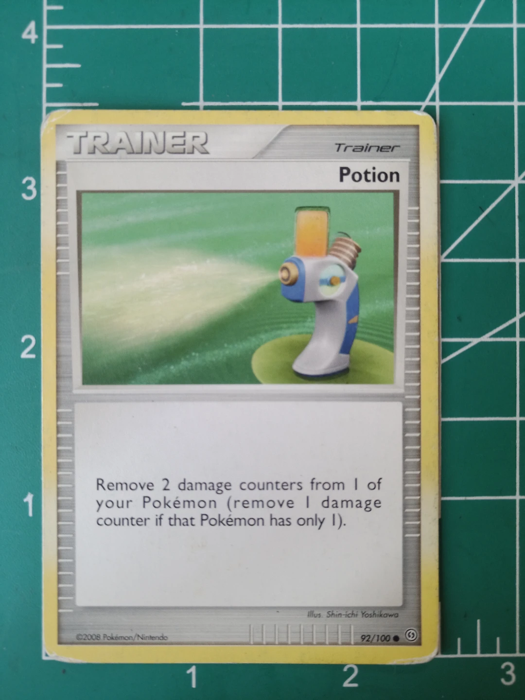 Pokemon Trainer Card - Potion 92/100
