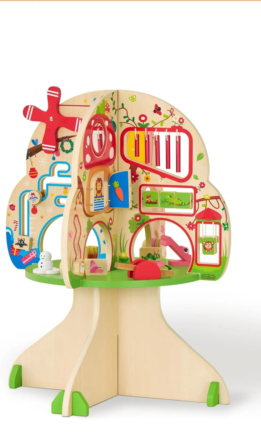Wooden Activity Treehouse Toy