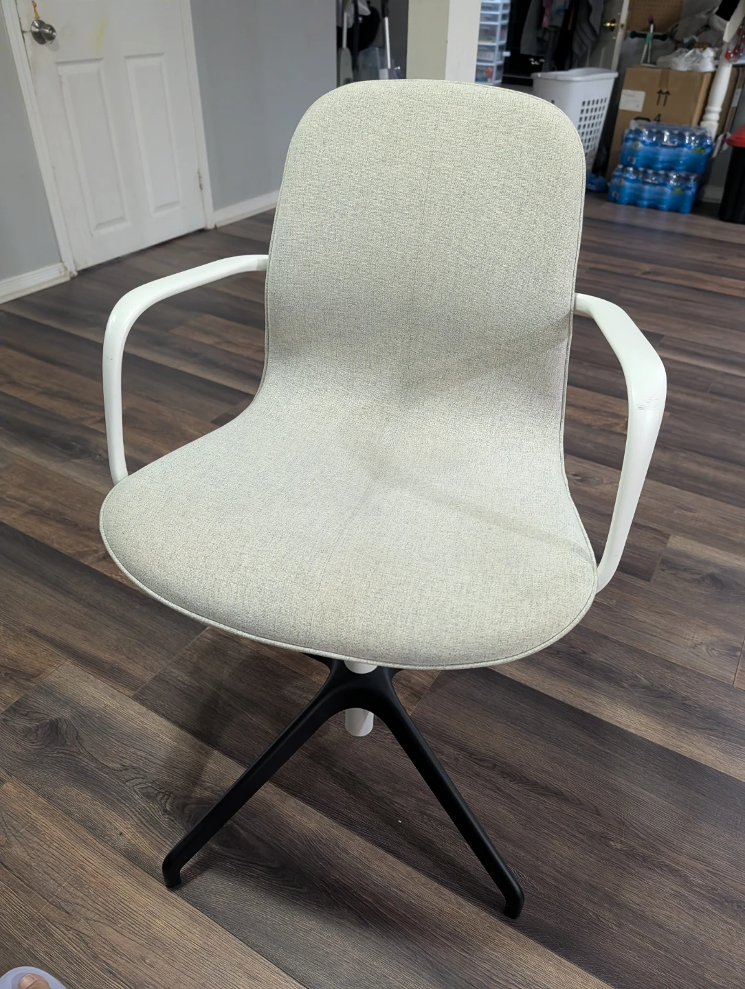 Office Chair - Light Grey Fabric - photo 3