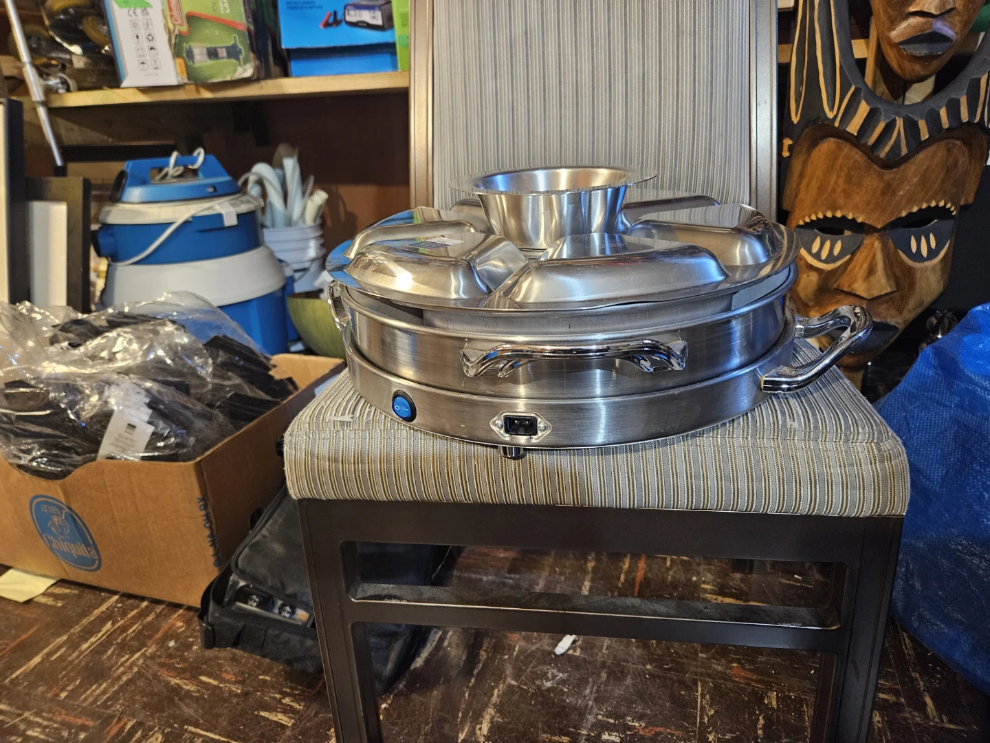 Electric Warming Tray with Server Compartments - photo 2