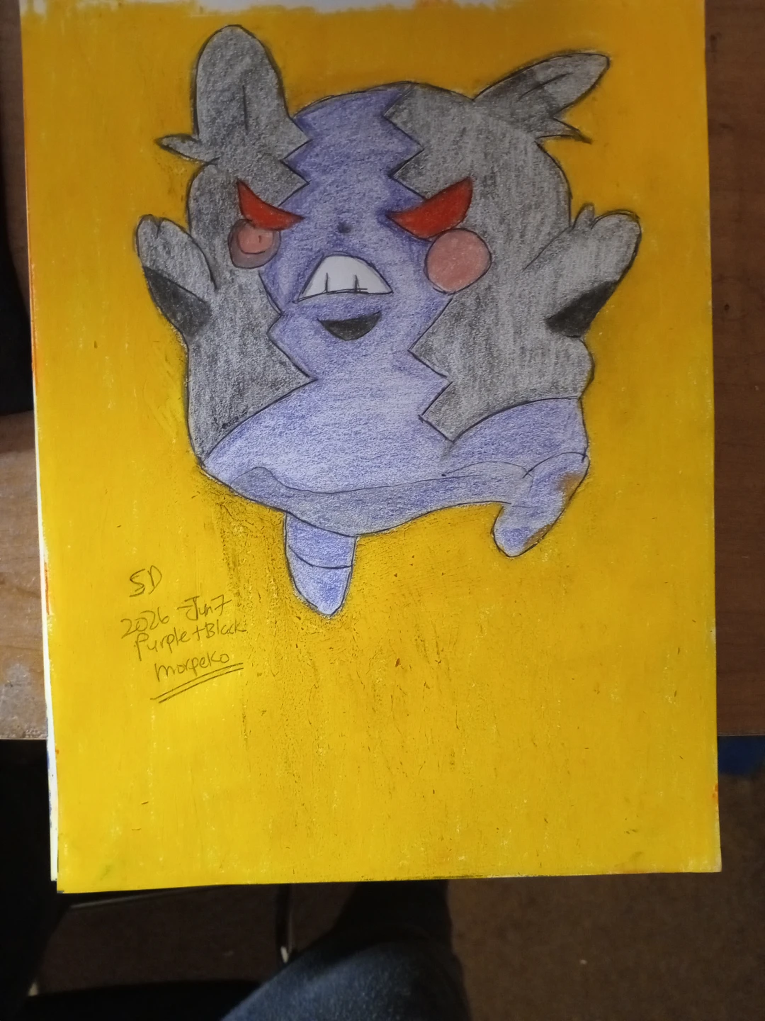 MORPEKO WITH YELLOW BACKGROUND PORTRAIT - photo 5