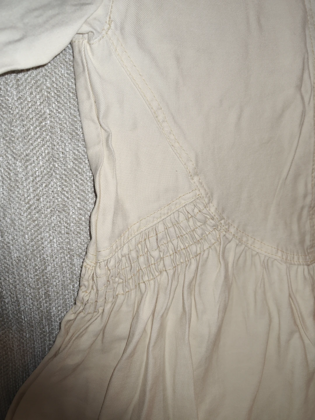 Zara Kids Cream Button-Up Dress - photo 2