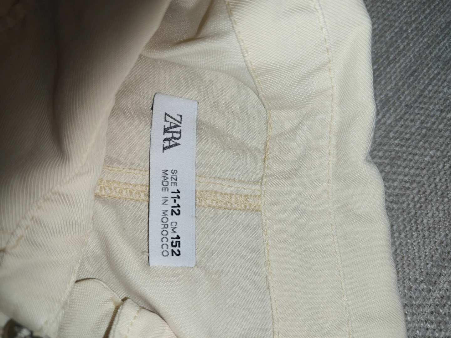 Zara Kids Cream Button-Up Dress - photo 5