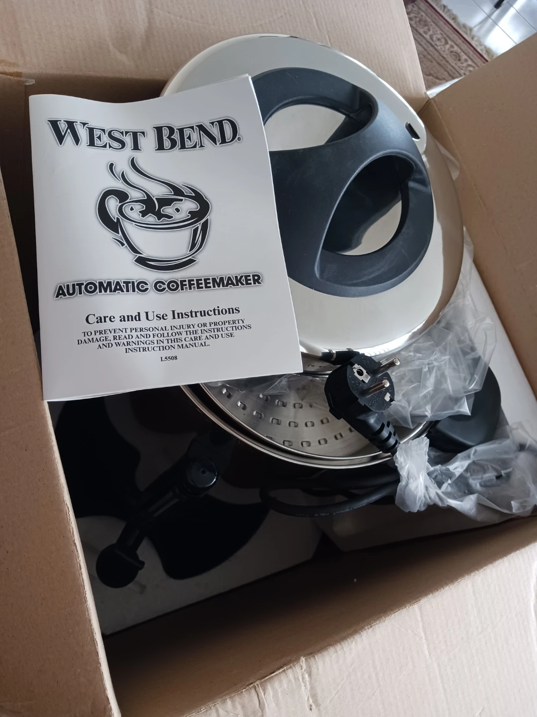 West Bend 10 Liter - 60 Cup Stainless Steel Coffeemaker - photo 3
