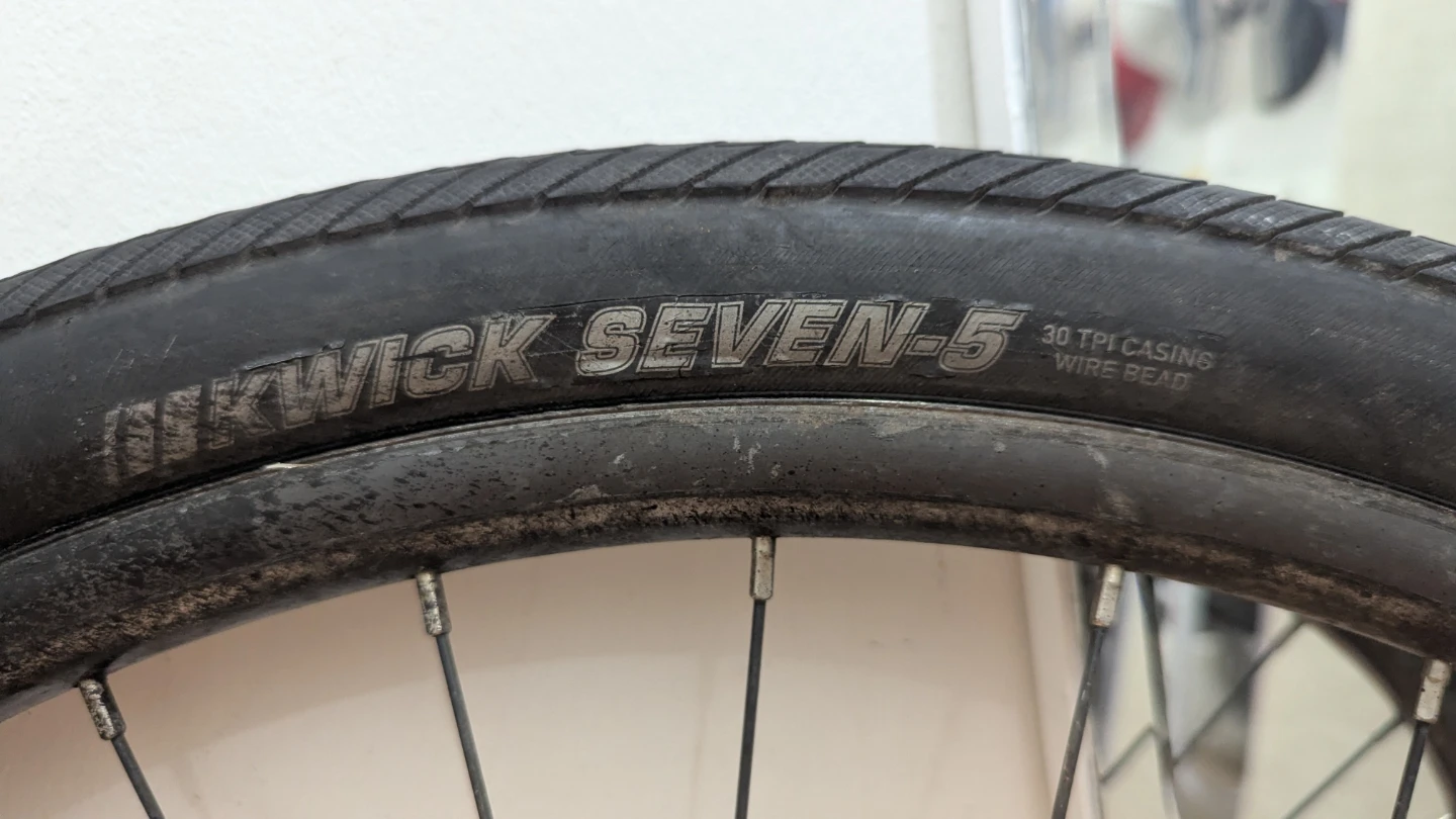 27.5x1.75 (45-584) REAR Wheel Used Bike Bicycle with brake disc - photo 5