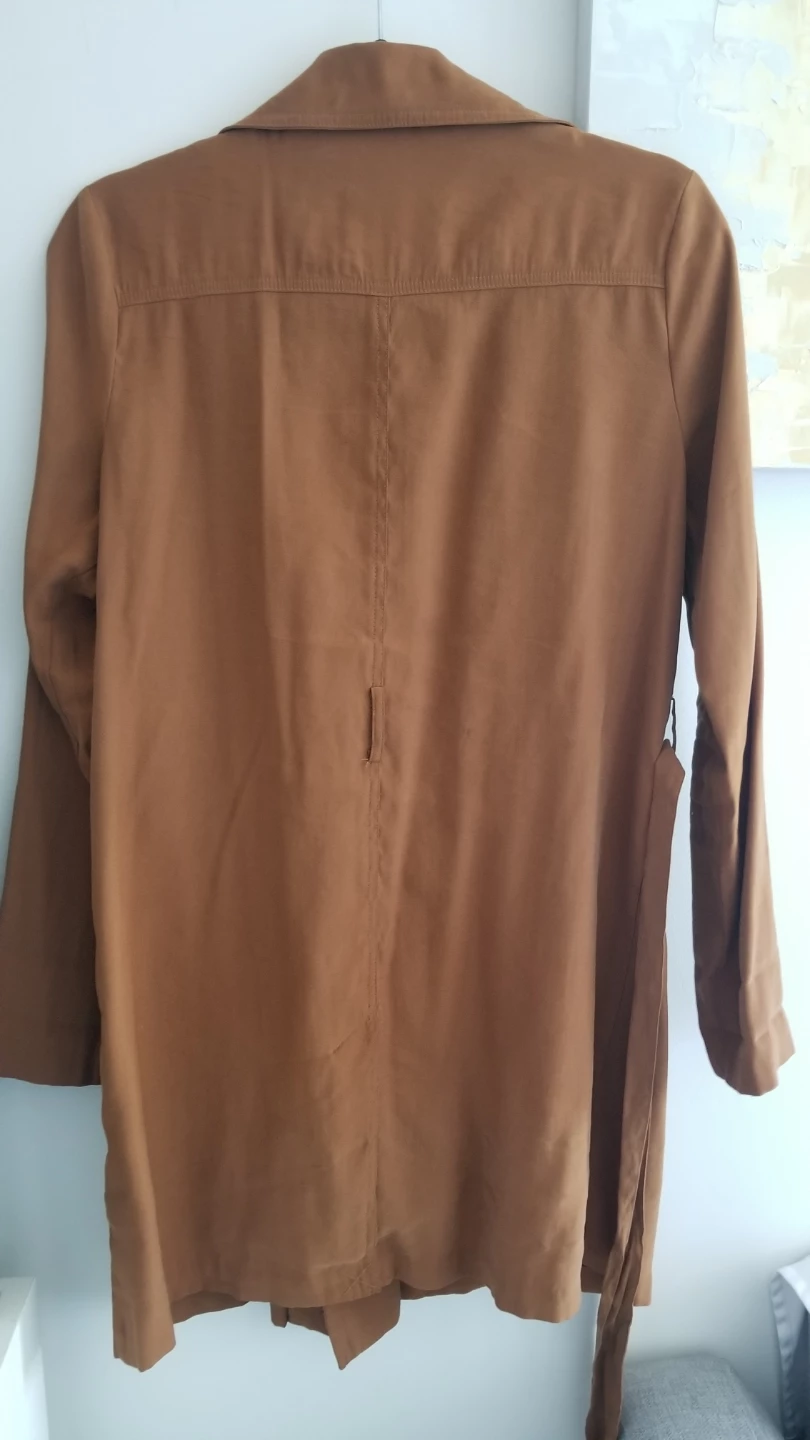 Forever 21 Brown Double-Breasted  Coat. Women's Size M - photo 4