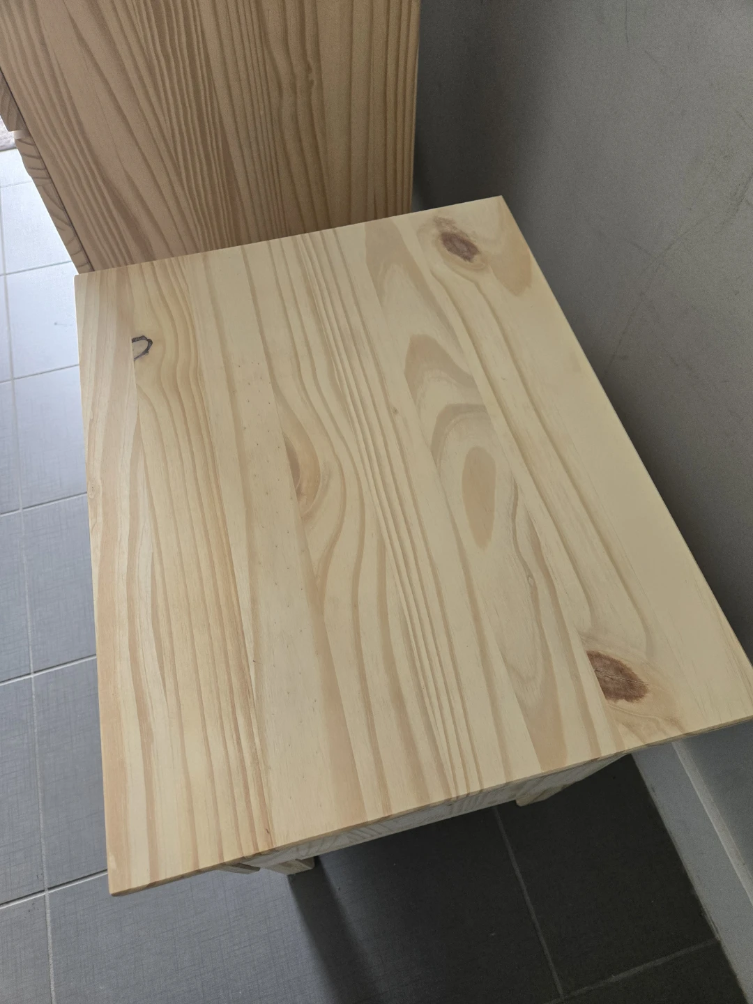 Newly sanded ikea 3 drawer dresser n nightstand - photo 4