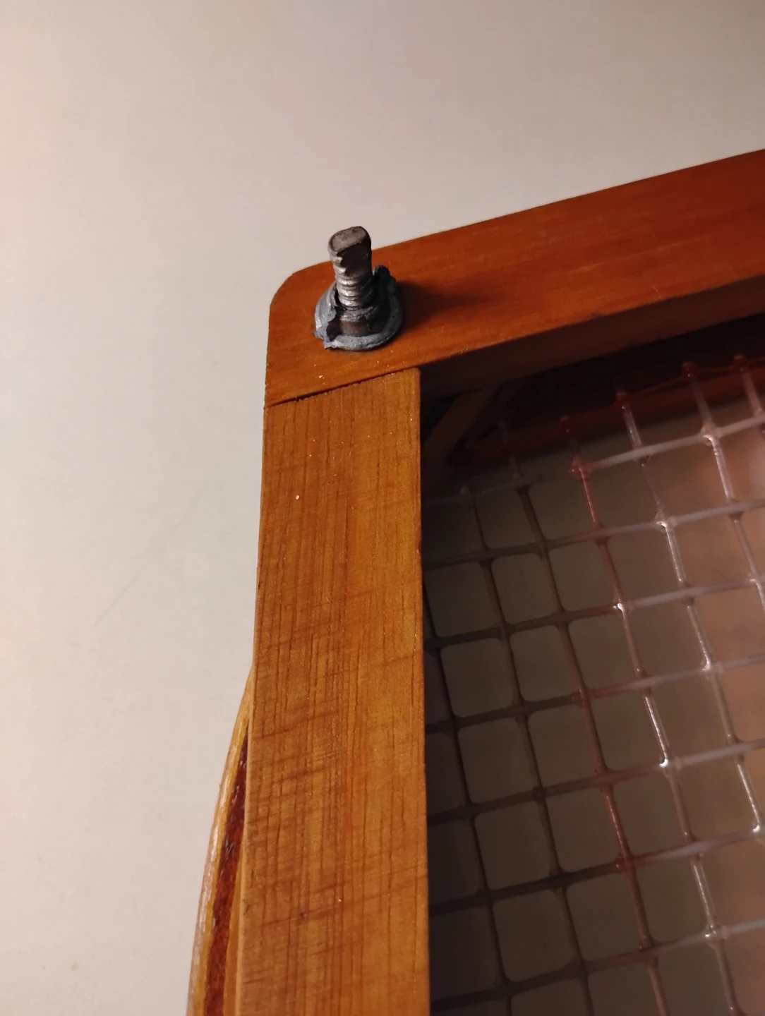 Vintage tennis rackets and 1 badminton racket - photo 2