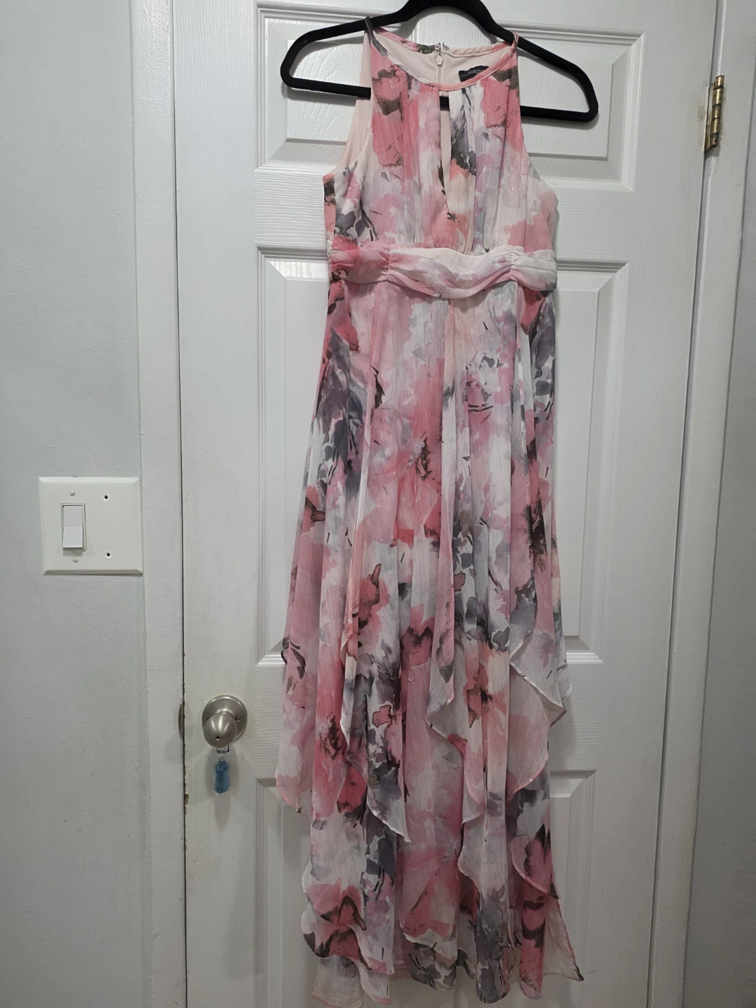 R & M Richards Petite Floral Maxi Dress