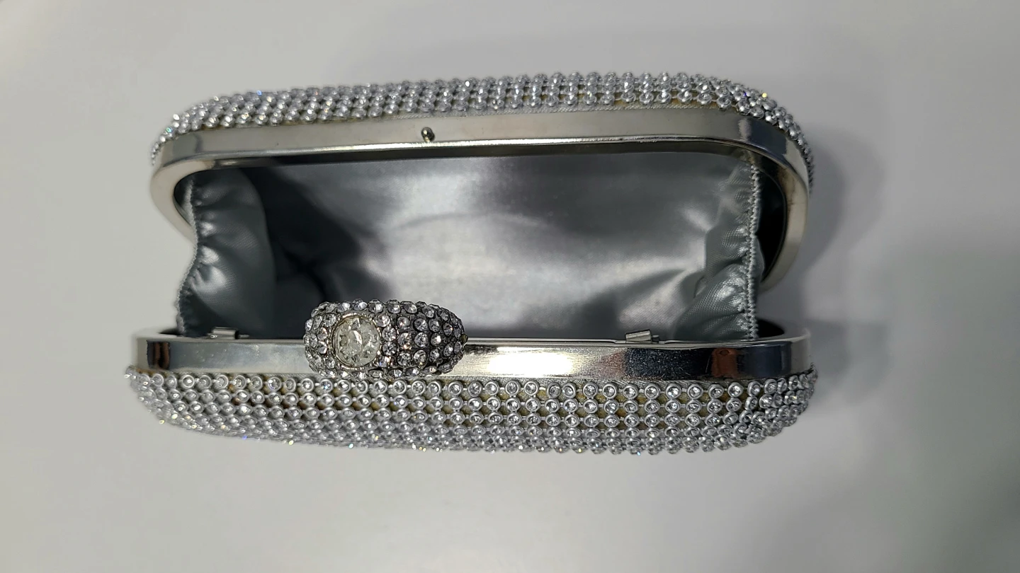 Rhinestone Clutch Evening Bag - photo 4