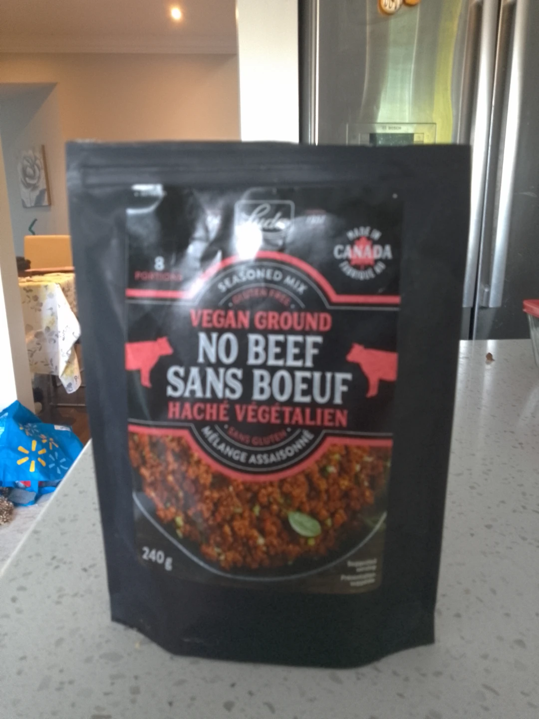 Lude Vegan Ground "No Beef" Seasoned Mix ⚽