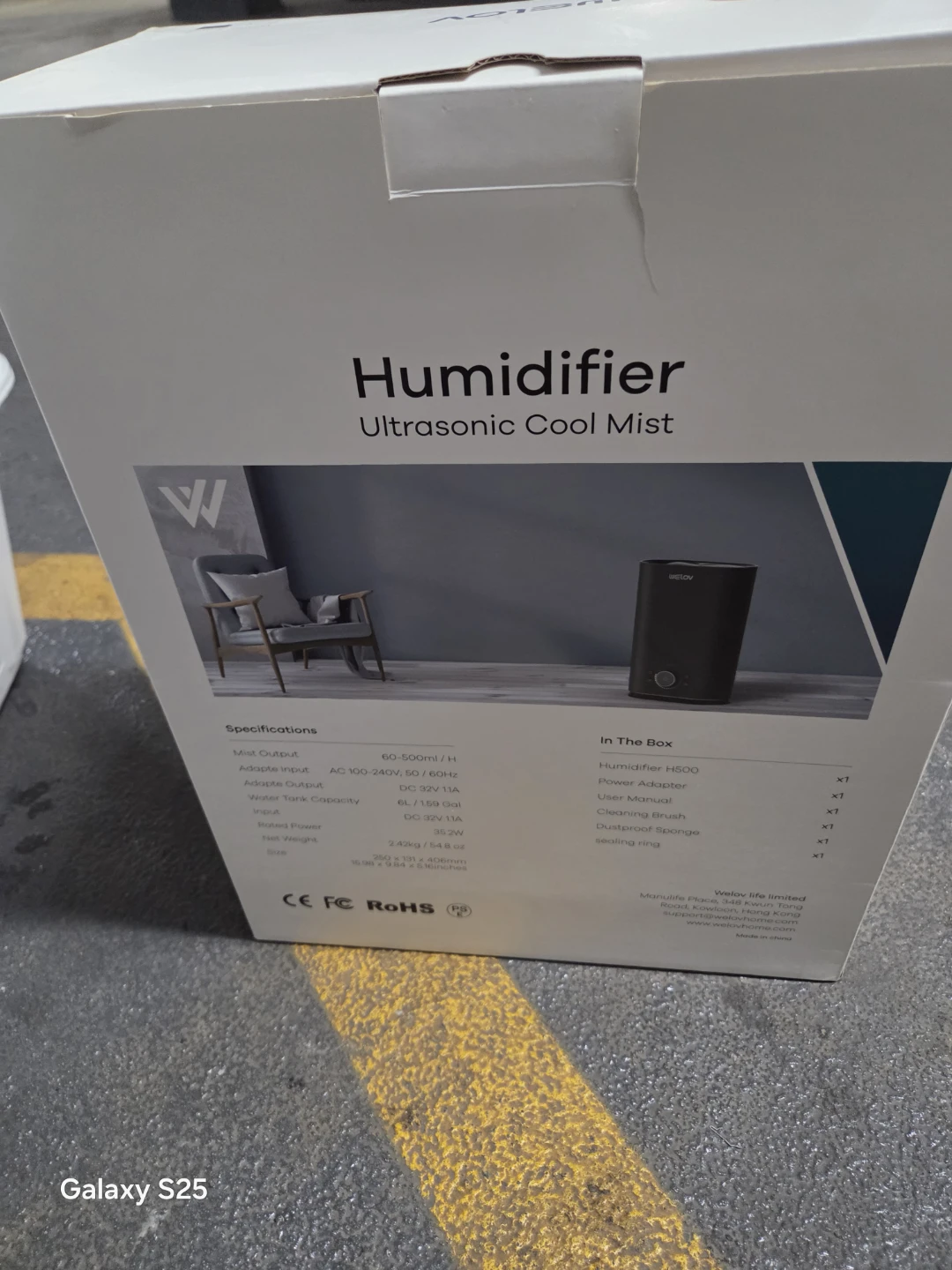 WELOV H500 Ultrasonic Cool Mist Humidifier - photo 4