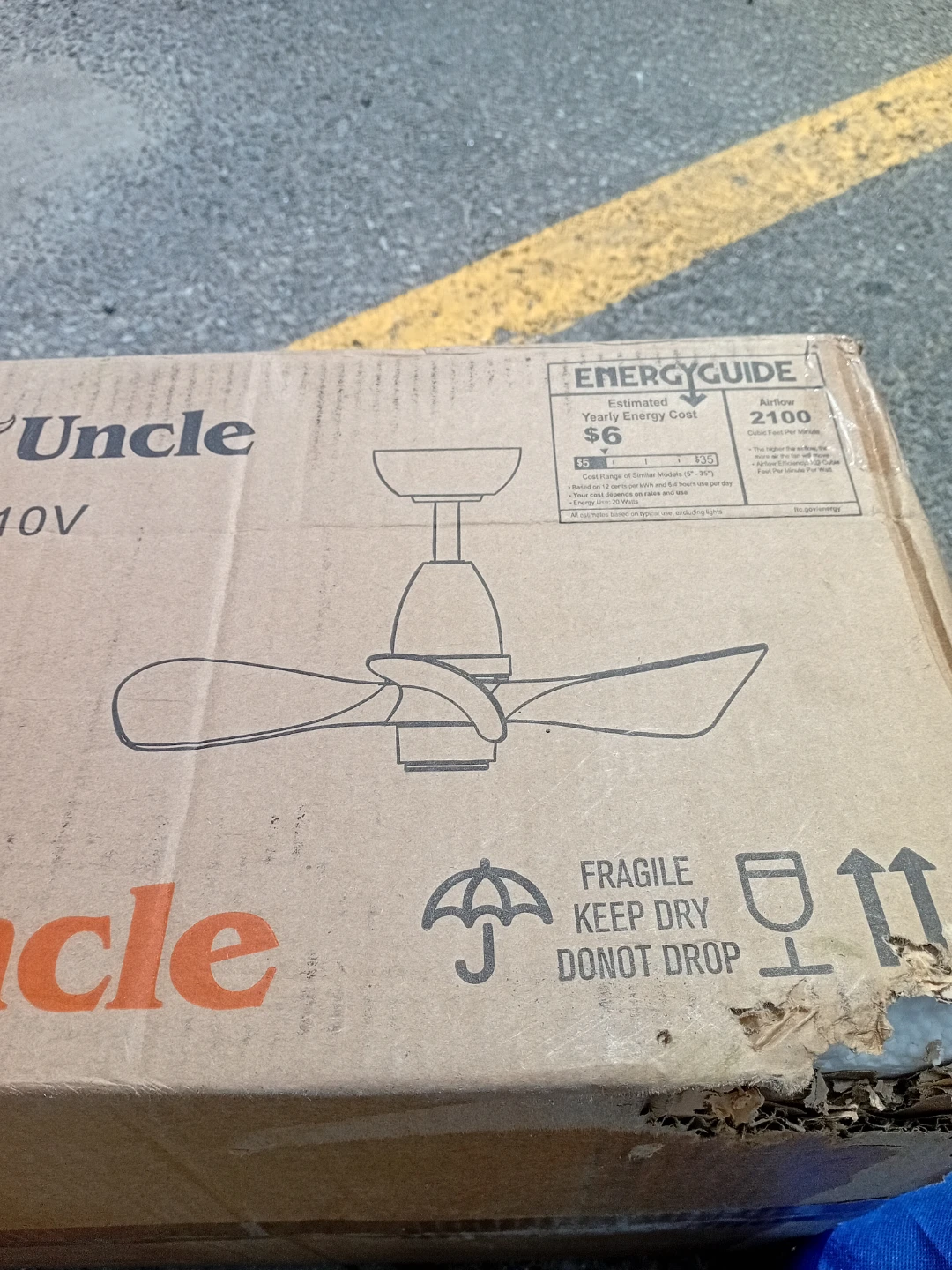 Parrot Uncle Ceiling Fan F6263110V - photo 2