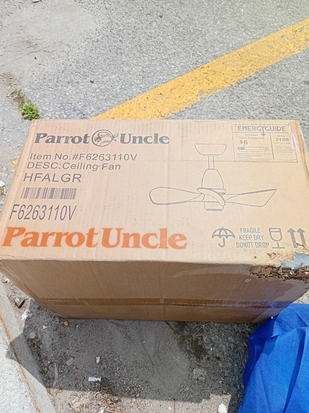 Parrot Uncle Ceiling Fan F6263110V - photo 3