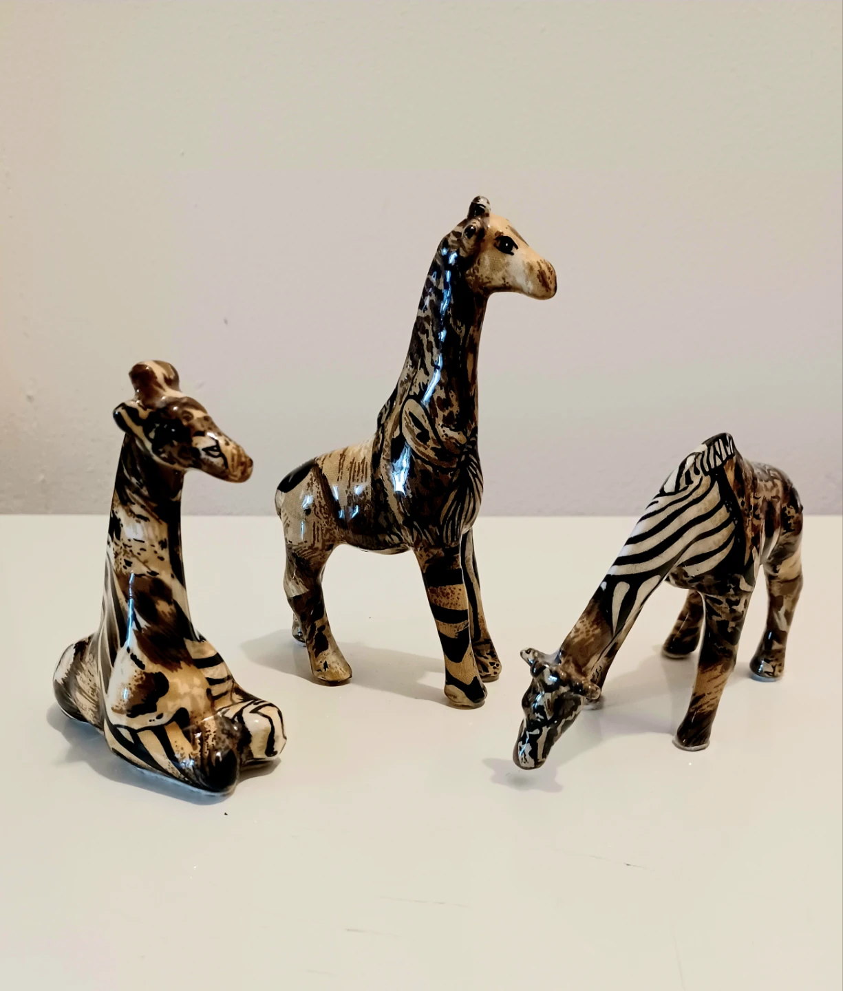 La Vie Giraffe Figurines Set of 3 Pcs