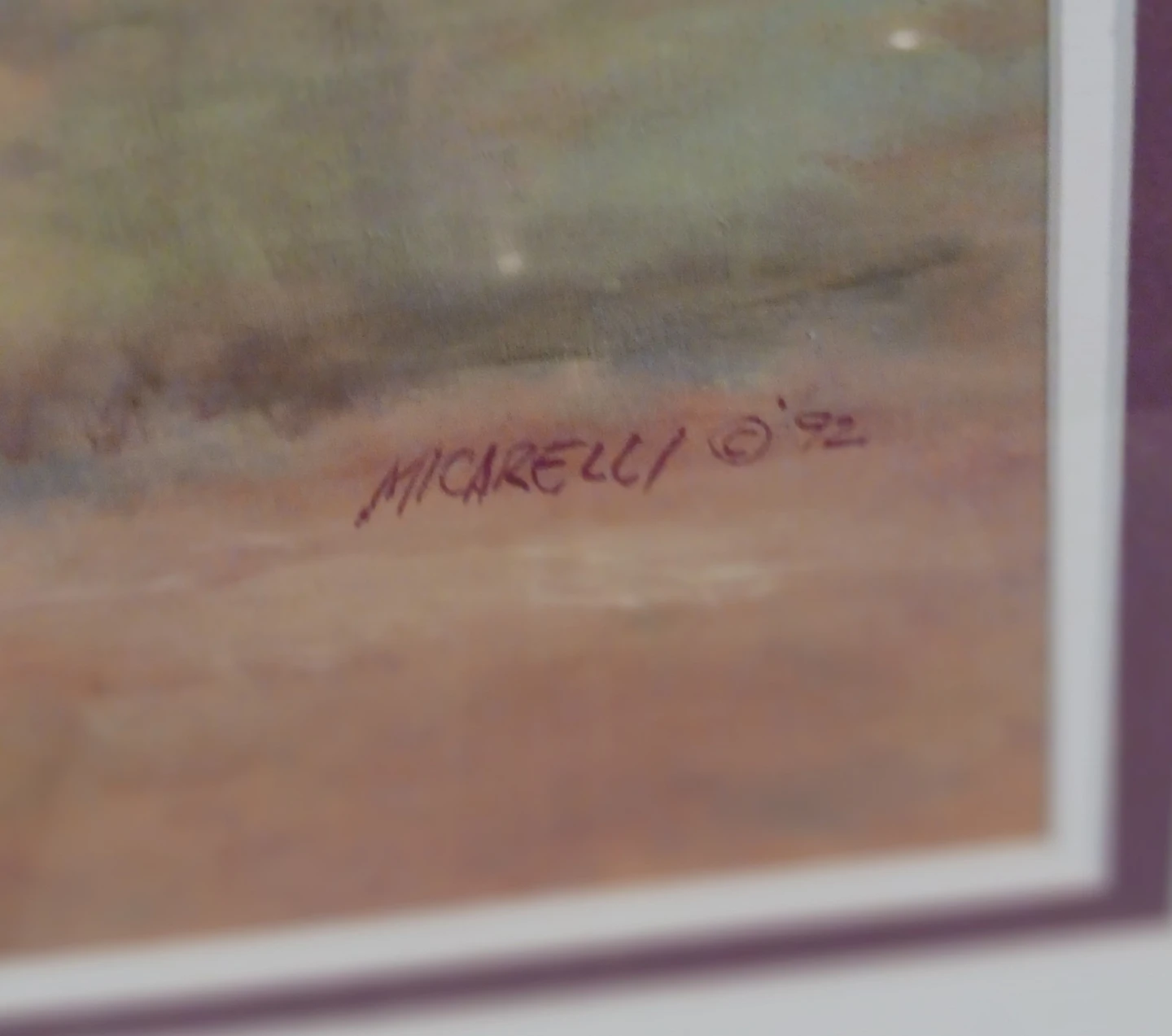 Framed Baseball Art Print by Micarelli '92 - photo 3