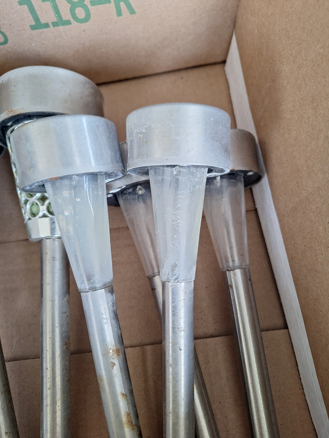Set of 6 Solar Pathway Lights - photo 2