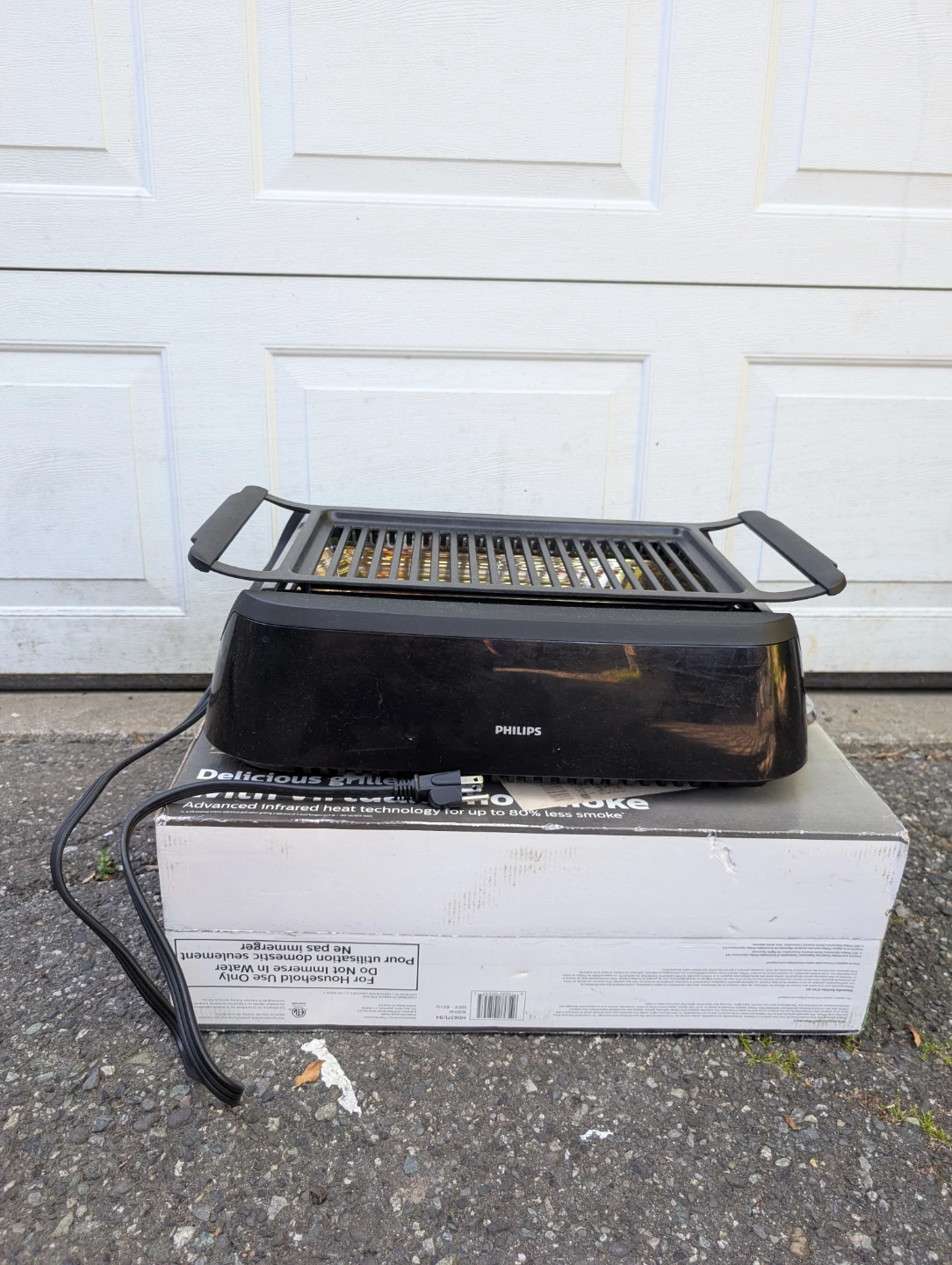 ⚽⚽Philips Smokeless Indoor Grill - photo 2